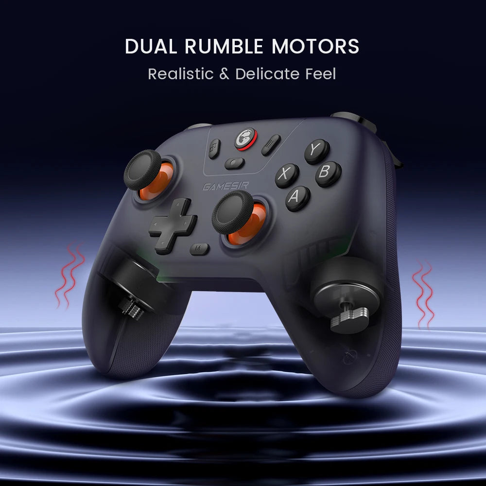 GameSir Nova Lite Wireless Gamepad, Game Controller for Switch, Android, iOS, PC and Steam Games Hall Effect PC Joysticks