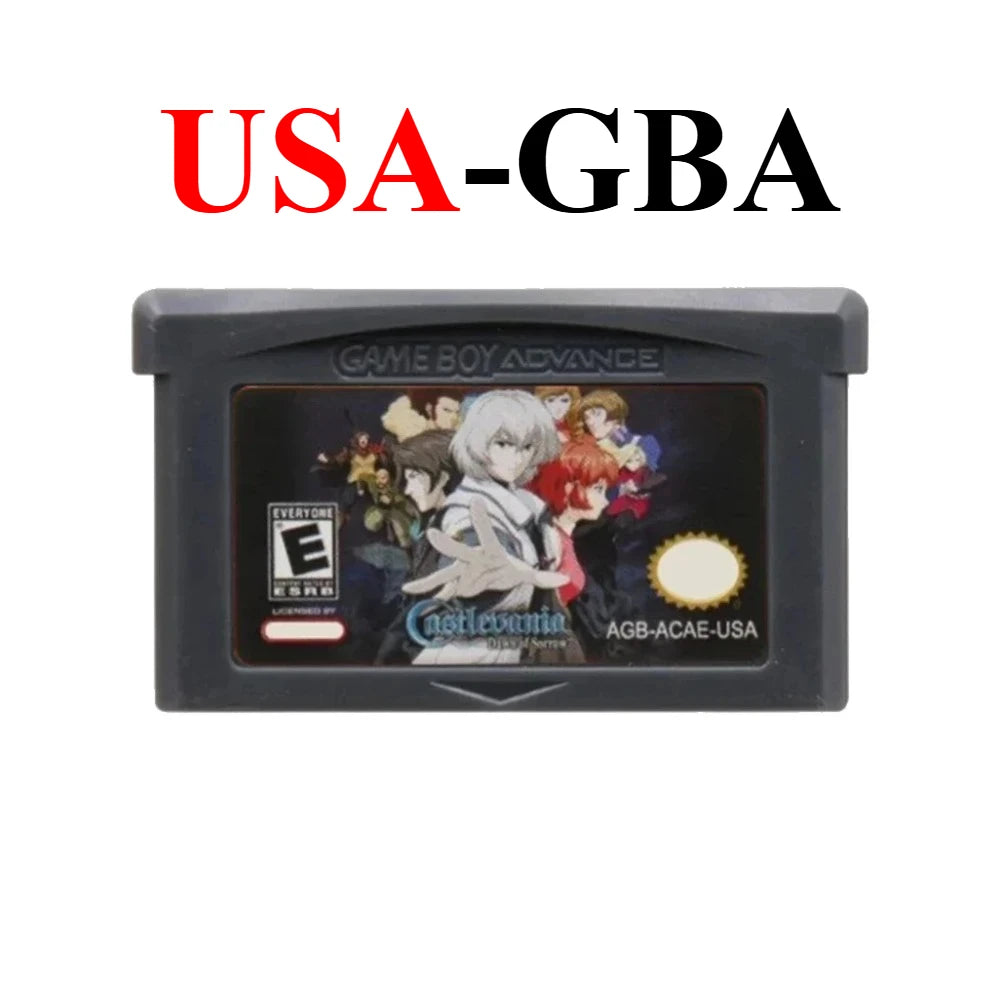 USA/EUR GBA Game Cartridge 32-Bit Video Game Console Card Grand Theft Auto Advance GBA Game 32-Bit Video Game English version