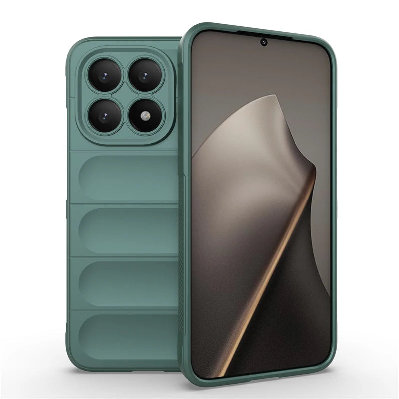 For Xiaomi 15T Case Silicone Liquid Shockproof Case Xiaomi 15T Cover TPU Bumper Rubber Protector Cover Xiaomi 15T Pro Case