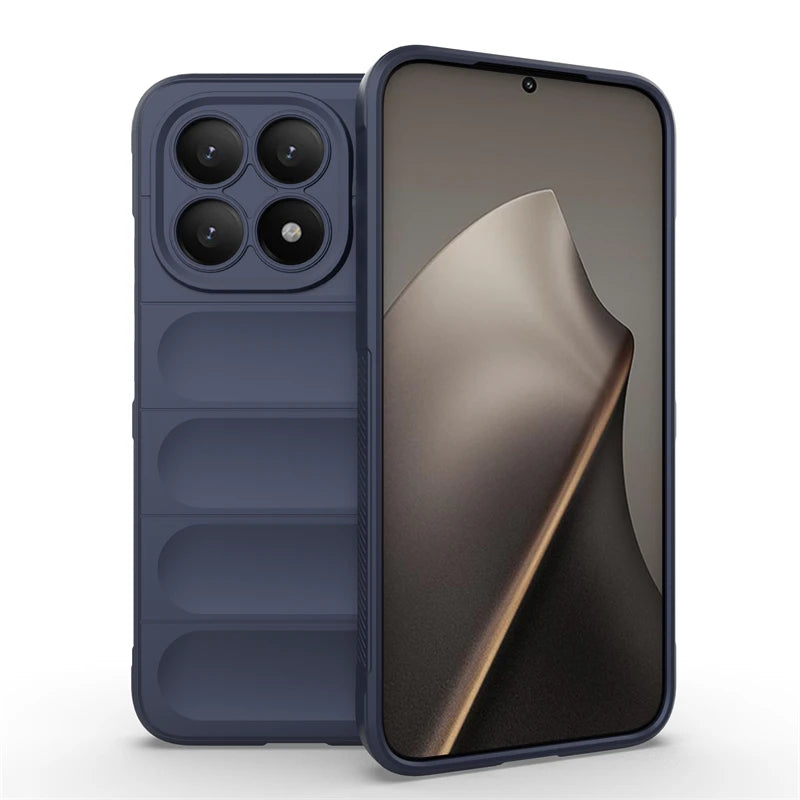 For Xiaomi 15T Case Silicone Liquid Shockproof Case Xiaomi 15T Cover TPU Bumper Rubber Protector Cover Xiaomi 15T Pro Case