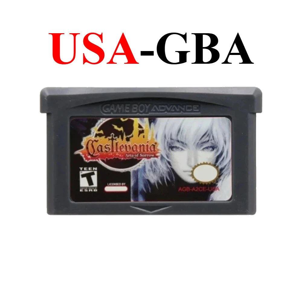 USA/EUR GBA Game Cartridge 32-Bit Video Game Console Card Grand Theft Auto Advance GBA Game 32-Bit Video Game English version