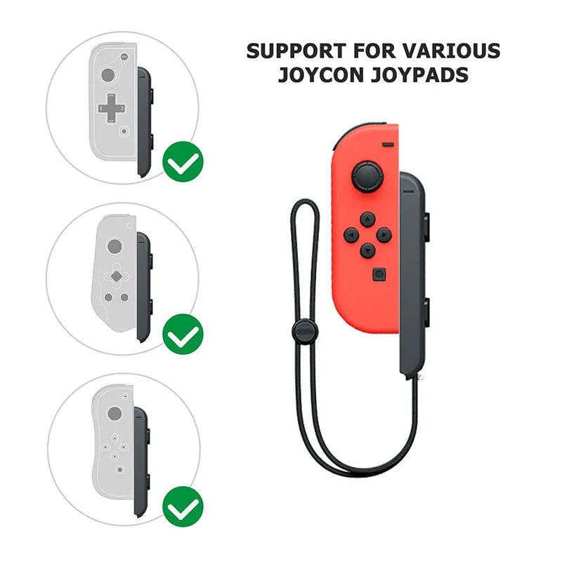 Switch Wrist Strap for JoyCon Controller Easily Press SL/SR Nintend Switch Joy-Con Wrist Strap Video Game JoyCon Accessories