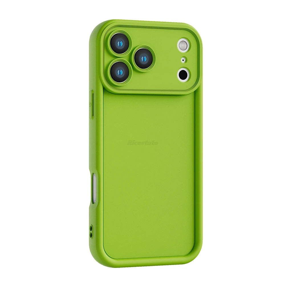 Plain For iPhone 17 Pro Max Case 17Pro Cover Shockproof Matte Texture Drop-Resistant Case For iPhone17 Air