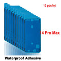 10Pcs LCD Display Front Side Waterproof Seal Stickers for iPhone 6/7/8/X/XS/XR/11/12/13/14/15 - Adhesive Protection Seals