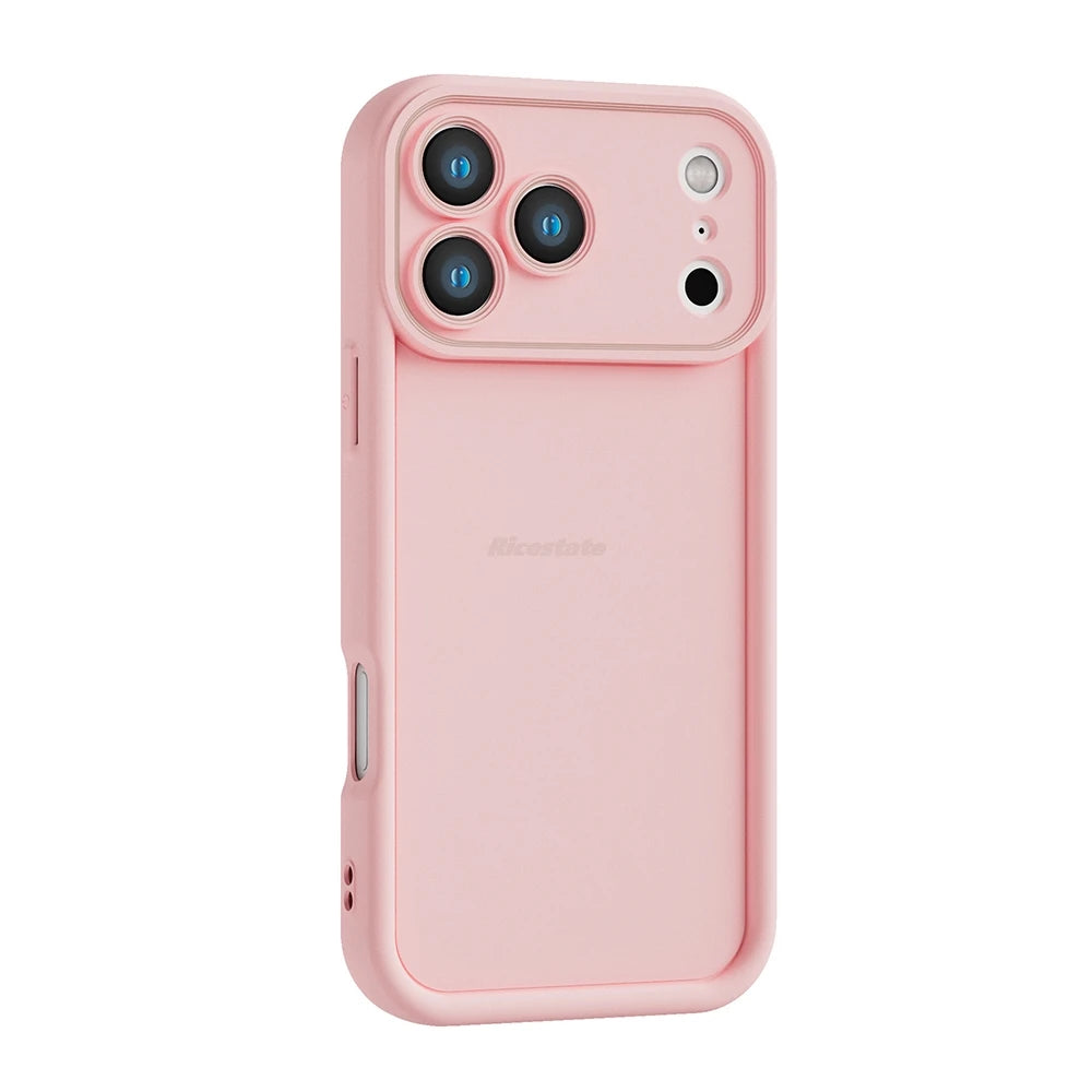 Plain For iPhone 17 Pro Max Case 17Pro Cover Shockproof Matte Texture Drop-Resistant Case For iPhone17 Air