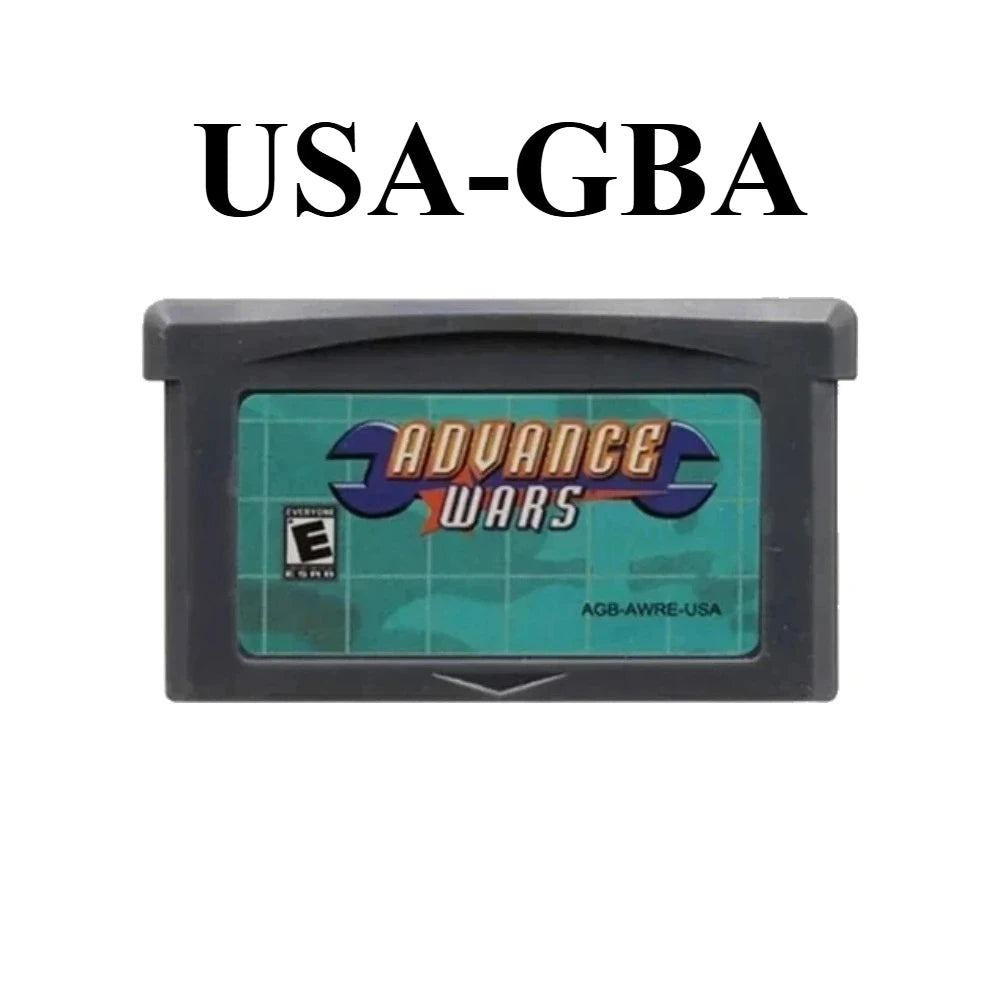 USA/EUR GBA Game Cartridge 32-Bit Video Game Console Card Grand Theft Auto Advance GBA Game 32-Bit Video Game English version