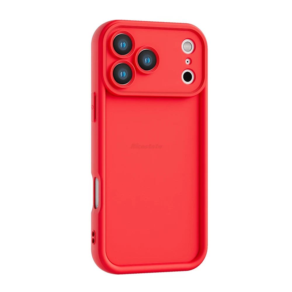 Plain For iPhone 17 Pro Max Case 17Pro Cover Shockproof Matte Texture Drop-Resistant Case For iPhone17 Air