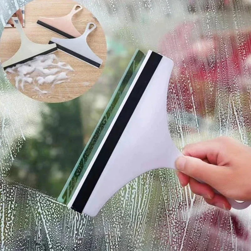 Glass Cleaning Artifact Household Glass Scraper Wiper Double-sided Cleaning Window Cleaning Professional Glass Cleaning Tools