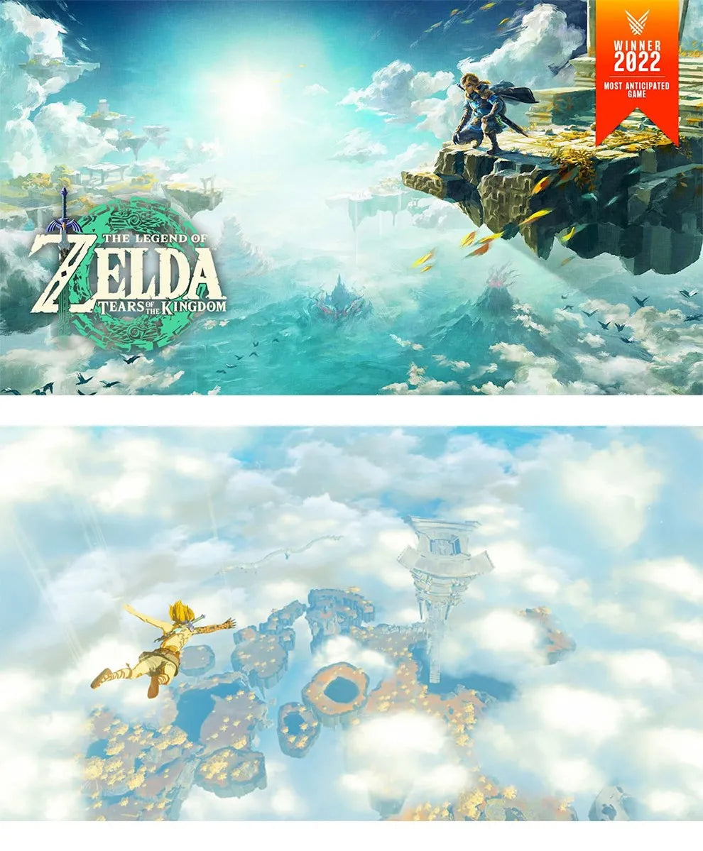 The Legend of Zelda: Tears of the Kingdom Physical for Nintendo Switch Games Card  Support TV Tabletop Palm Game Mode Games Deal
